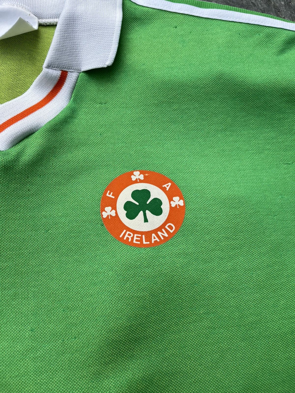 Adidas × Vintage Vintage 80s Adidas Ireland soccer jersey national team lucky Size US L / EU 52-54 / 3 - 8 Thumbnail