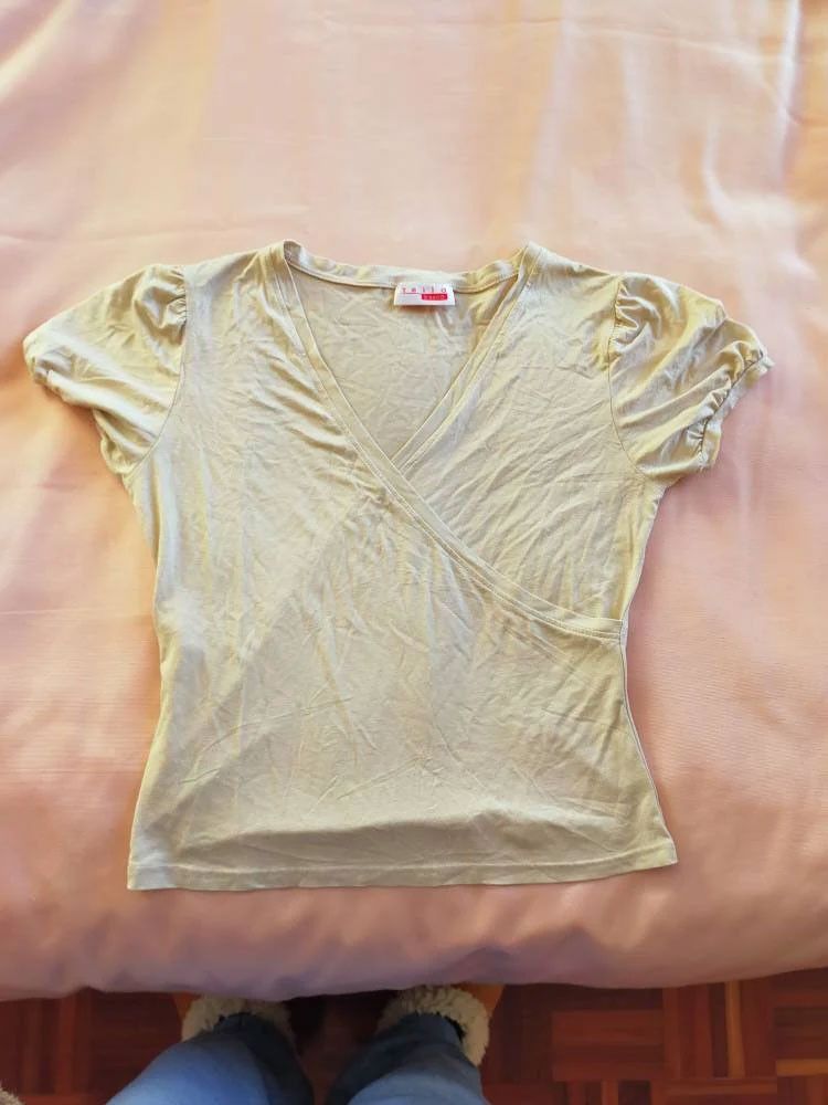 Other Vintage Blouse, Retro Blouse, SIZE - USA- 8 / ES -42 Size M / US 6-8 / IT 42-44 - 4 Thumbnail