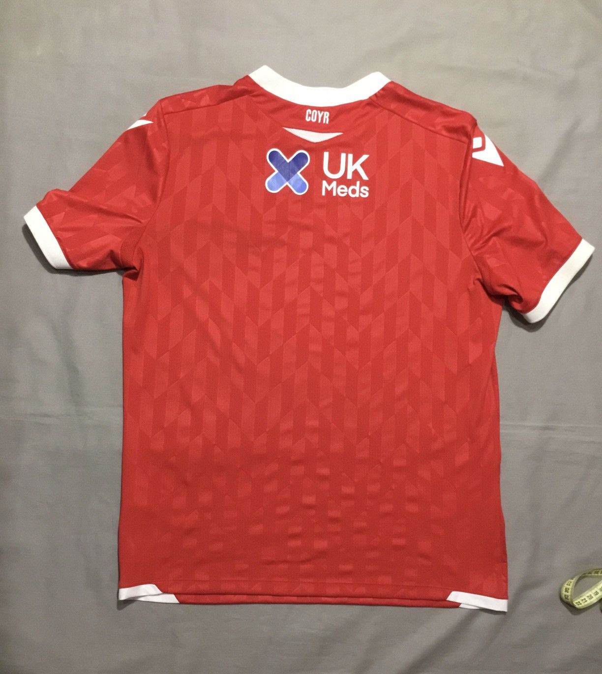 Other Nottingham Forest Shirt Sz ZL Red Macron Football 2020/2019 Size US XL / EU 56 / 4 - 2 Thumbnail