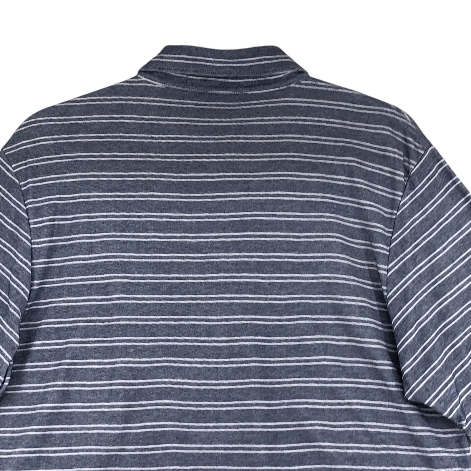 Criquet Criquet Men Size M Polo Shirt Short Sleeve Striped Gray Logo Size US M / EU 48-50 / 2 - 9 Thumbnail