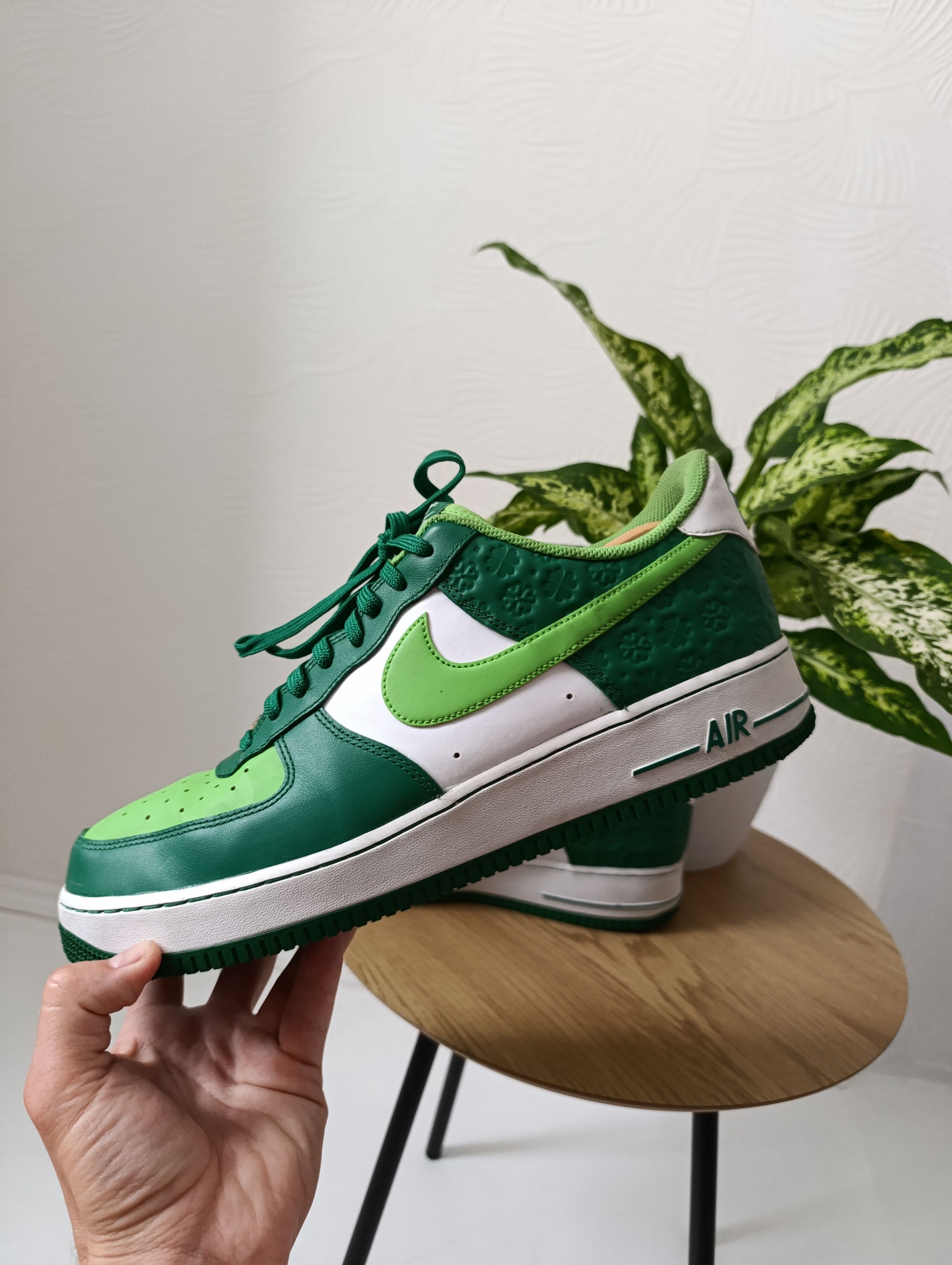 Nike NIKE AIR FORCE 1 LOW ST PATRICK'S DAY LIMITED EDITION Size US 13 / EU 46 - 2 Thumbnail