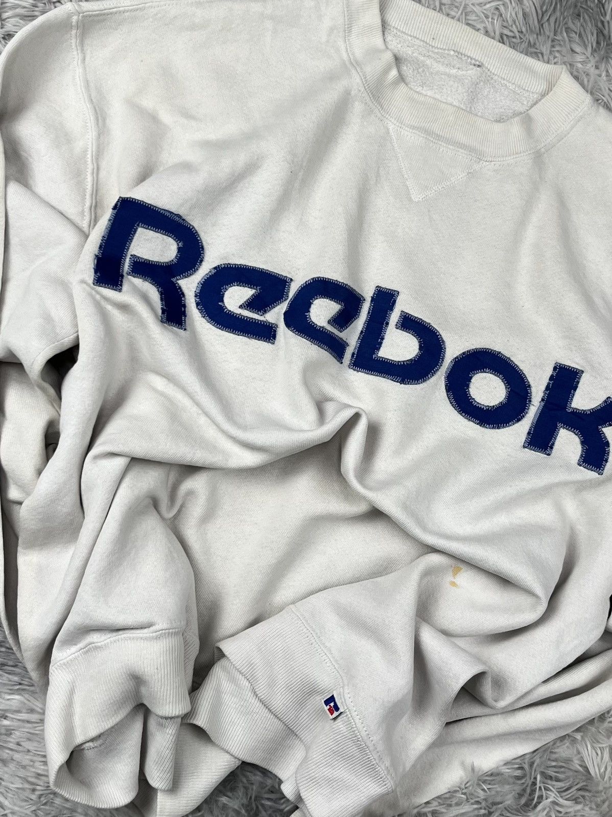 Reebok Vintage 90s Russell sweatshirt Size US M / EU 48-50 / 2 - 2 Thumbnail