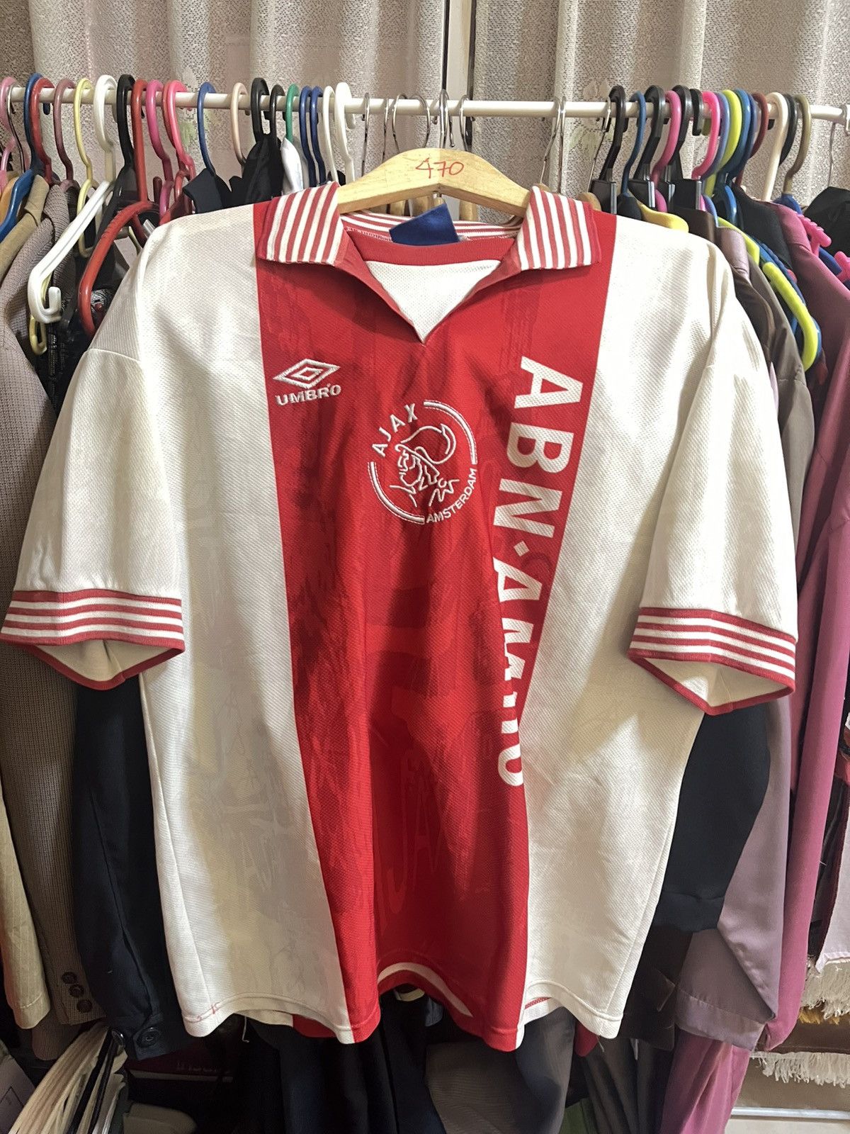 Umbro Vintag Ajax Jersey 1996 Size US L / EU 52-54 / 3 - 1 Thumbnail