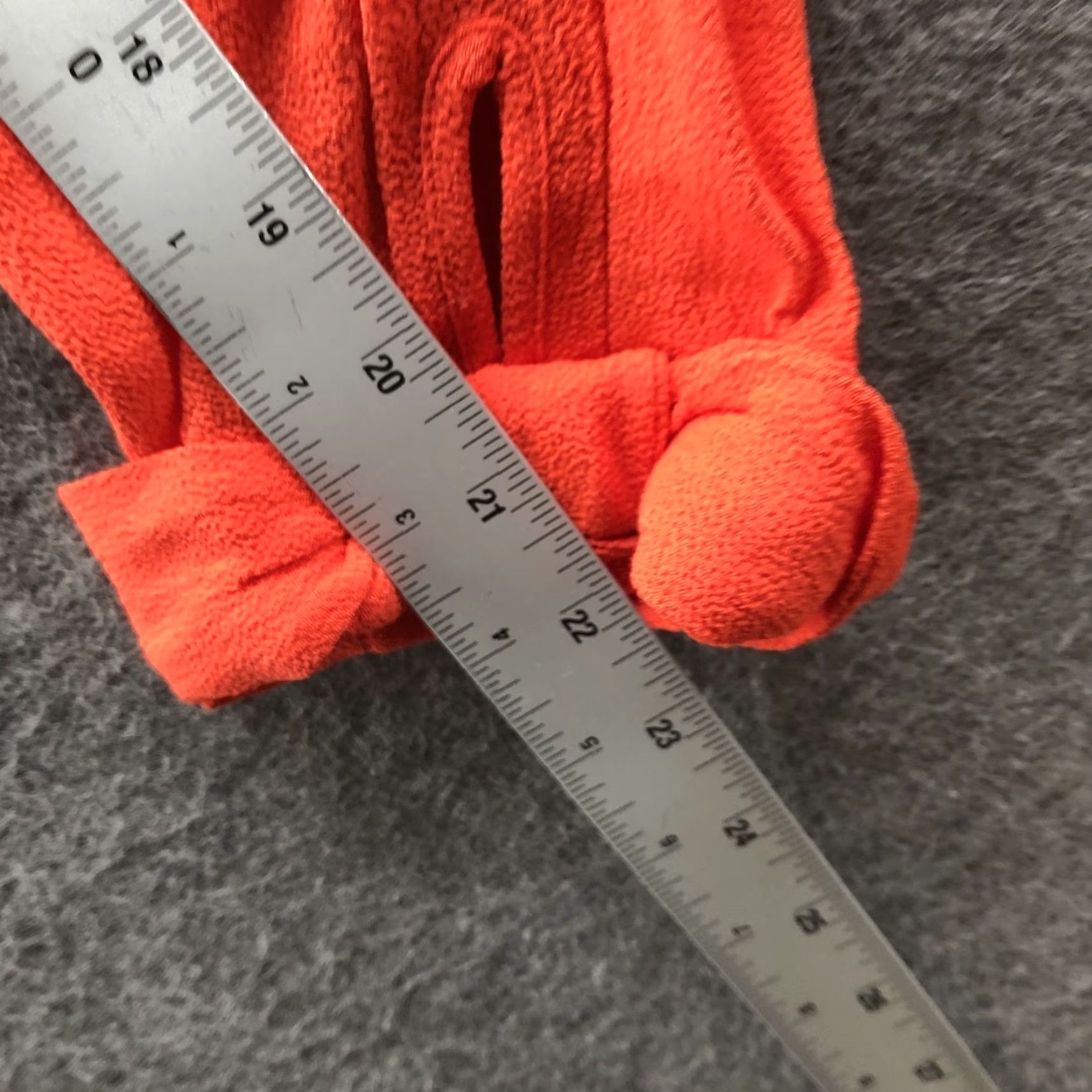 Anthropologie Anthropologie Elevenses Crop Pants Womens 4P Orange Tapered Pleated Front Crepe Pants Size 27" / US 4 / IT 40 - 7 Thumbnail