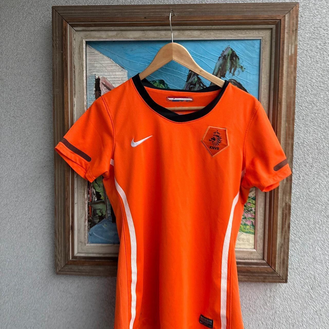 Nike Netherlands Football Jersey Womans Orange Size M / US 6-8 / IT 42-44 - 2 Thumbnail