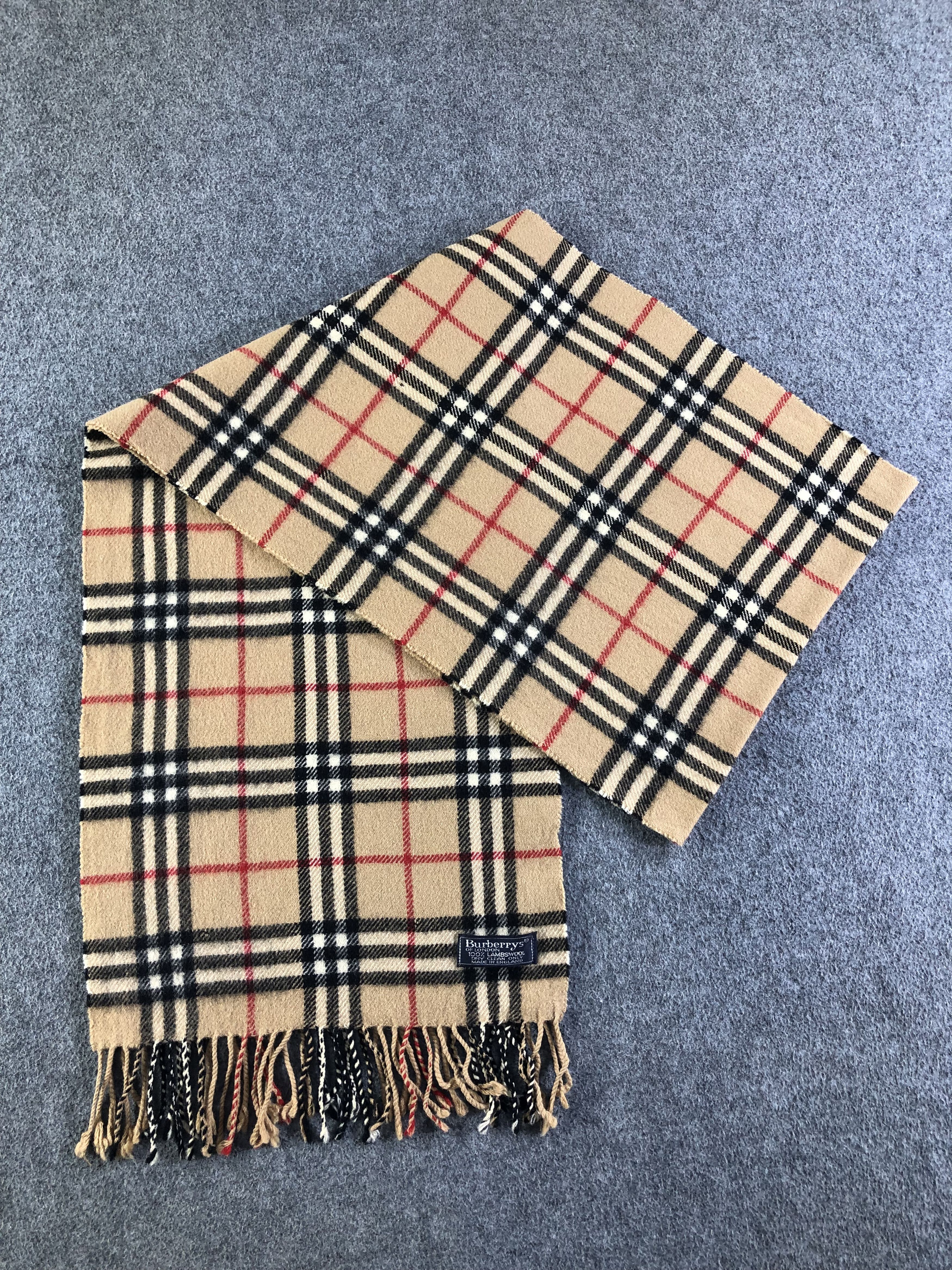 Burberry Burberrys Scarf / Muffler / Neckwear SS1368 Size ONE SIZE - 5 Thumbnail