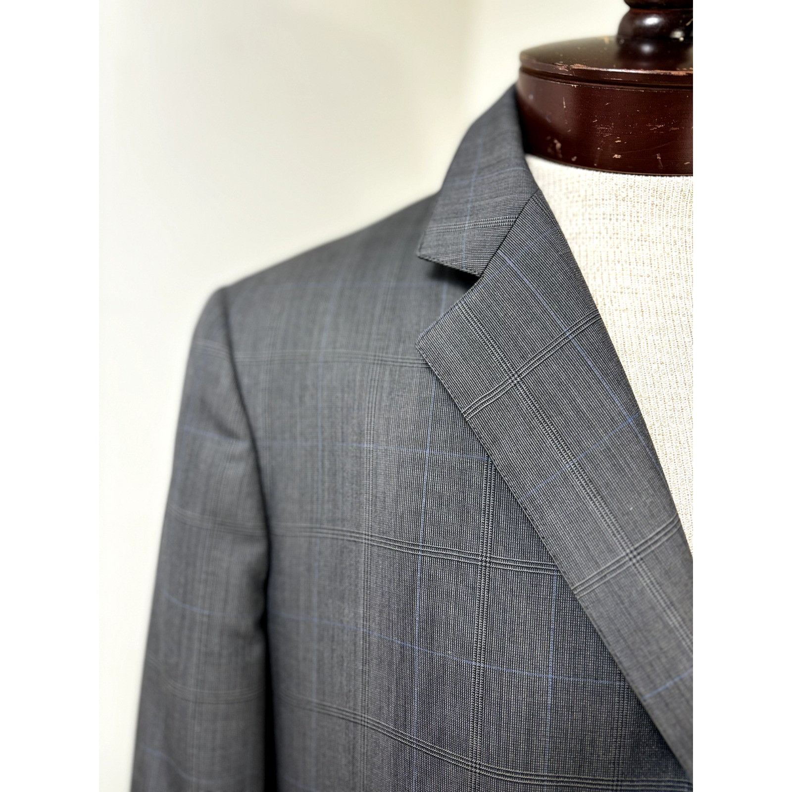 Brooks Brothers Brooks Brother Men's Sport Coat Blazer Size 41L Windowpane G Size 42L - 4 Thumbnail
