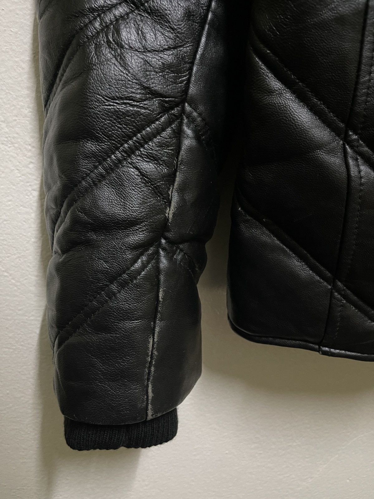 JACKROSE Jackrose Puffer Leather Jacket Attach Fur Hoodie Size US L / EU 52-54 / 3 - 12 Thumbnail