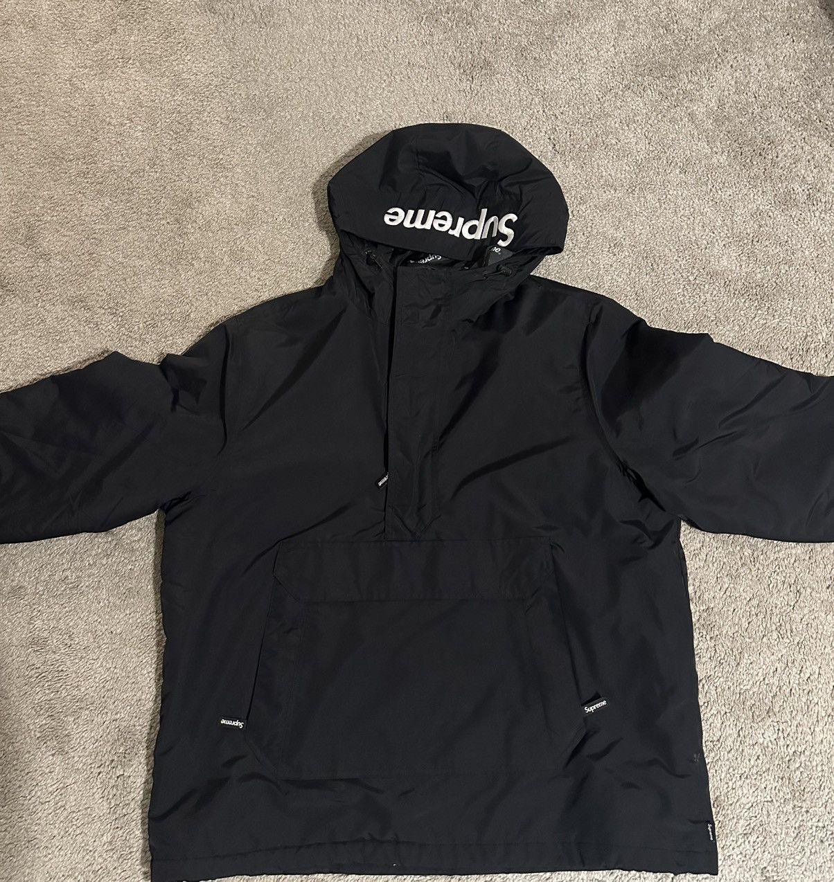 Supreme Supreme hooded logo half zip Size US L / EU 52-54 / 3 - 2 Thumbnail