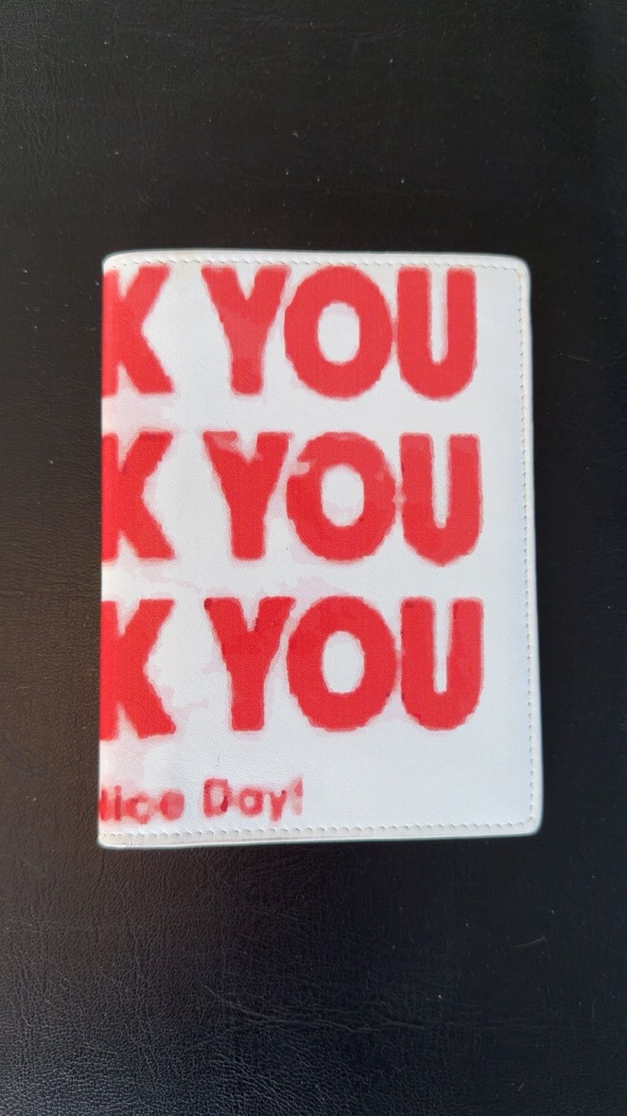 Raf Simons Thank You wallet Size ONE SIZE - 1 Thumbnail