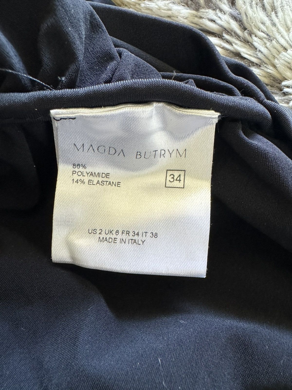 Magda Butrym Magda Butrym Asymmetric draped skirt Size 25" / US 0 / IT 36 - 7 Thumbnail