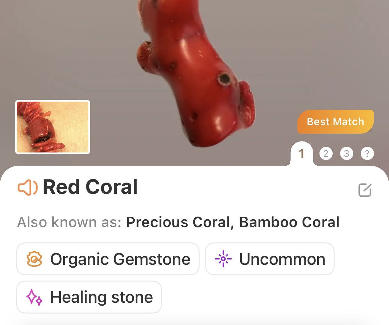 Vintage Vintage genuine rough red coral beaded toggle bracelet Size ONE SIZE - 7 Thumbnail