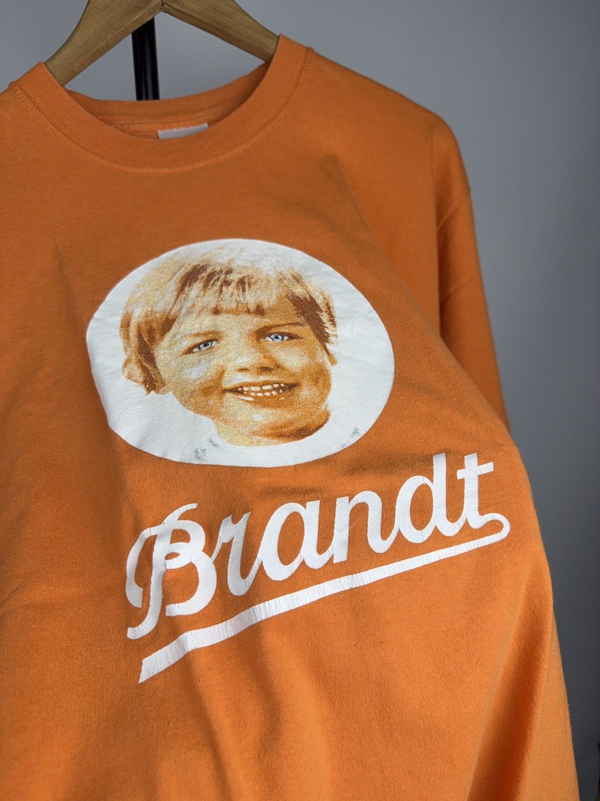 Vintage Vintage Brandt Zwieback Promo Faded Tee Screen Stars L 90s Size US L / EU 52-54 / 3 - 4 Thumbnail