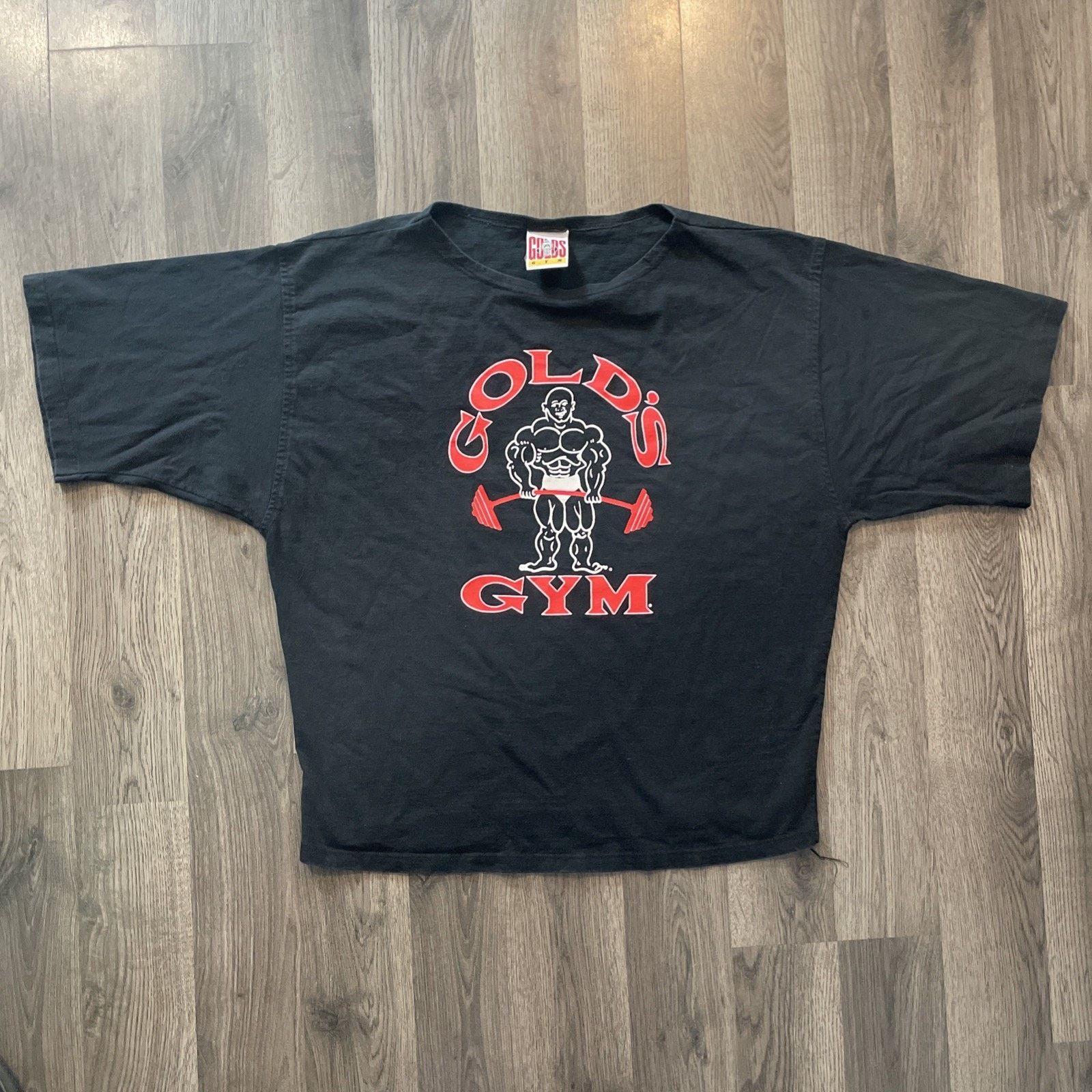 Other Vtg 80s Gold's Gym T-Shirt Single Stitch Small Black Muscle Size US S / EU 44-46 / 1 - 1 Thumbnail