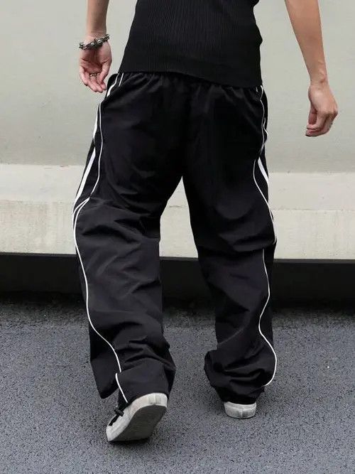 Japanese Brand × Vintage Casual Y2k Sweatpants Loose Fit Size US 30 / EU 46 - 3 Thumbnail