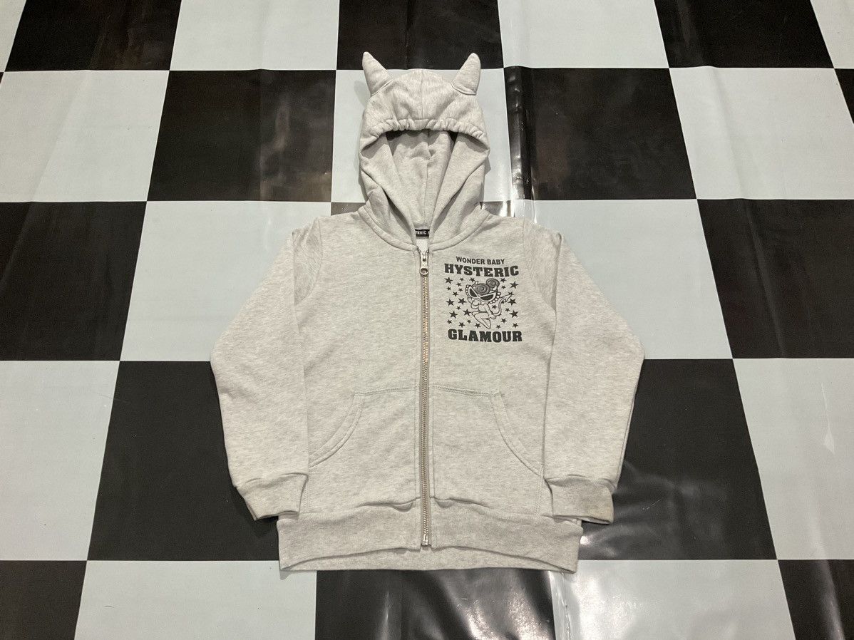 Hysteric Glamour × If Six Was Nine × Japanese Brand 🔥 Rare Vintage Hysteric Glamour Hoodie Devil Horn Y2K Size XXS / US 00 / IT 34 - 4 Thumbnail