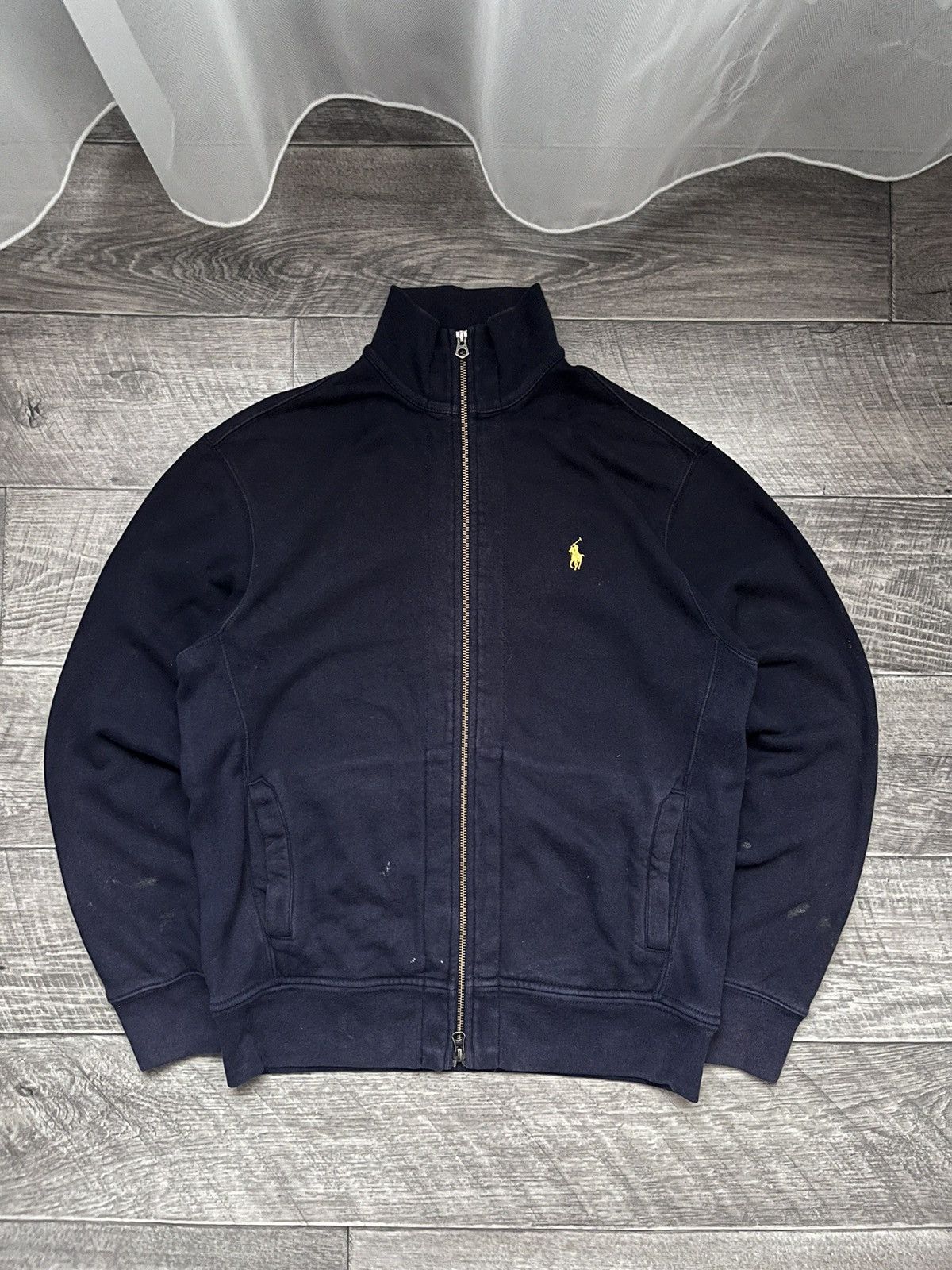 Polo Ralph Lauren Polo Ralph Lauren Full Zip Sweatshirt Y2K Black Size M Size US M / EU 48-50 / 2 - 1 Thumbnail