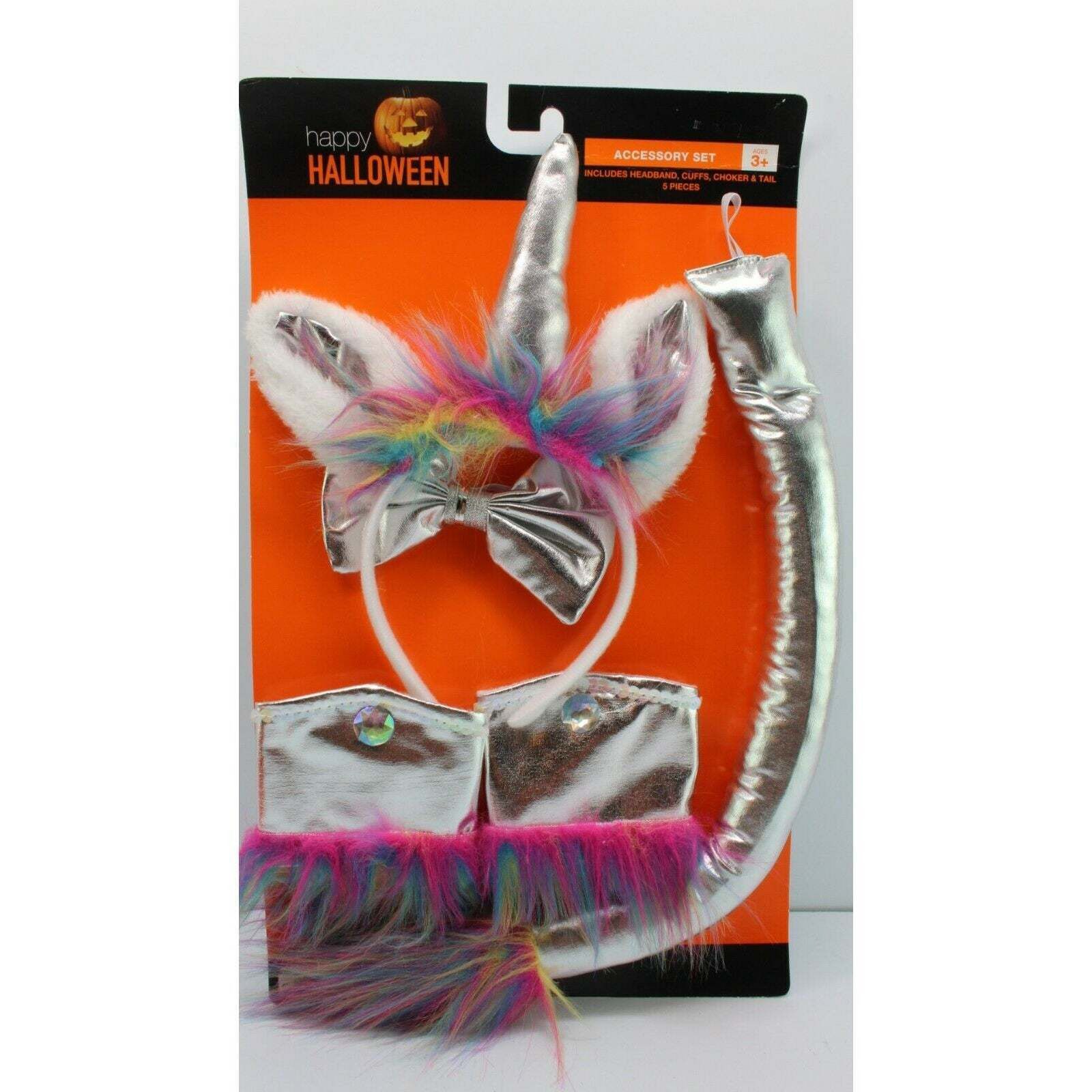 Other Halloween Cosplay Unicorn Accessory Costume Kit 5 Pieces Size ONE SIZE - 1 Thumbnail