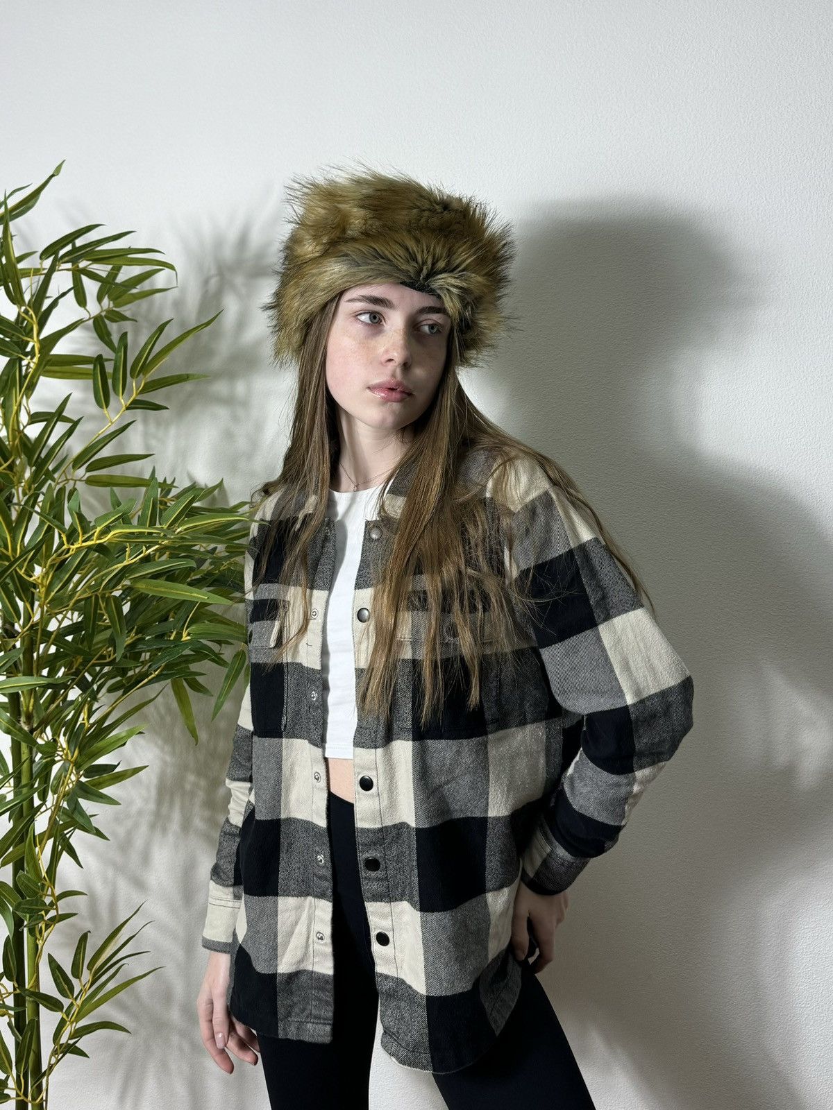 Vintage CUTE Y2K FLUFFY FUR MOHAIR VOLUME HEADBAND Size ONE SIZE - 1 Thumbnail