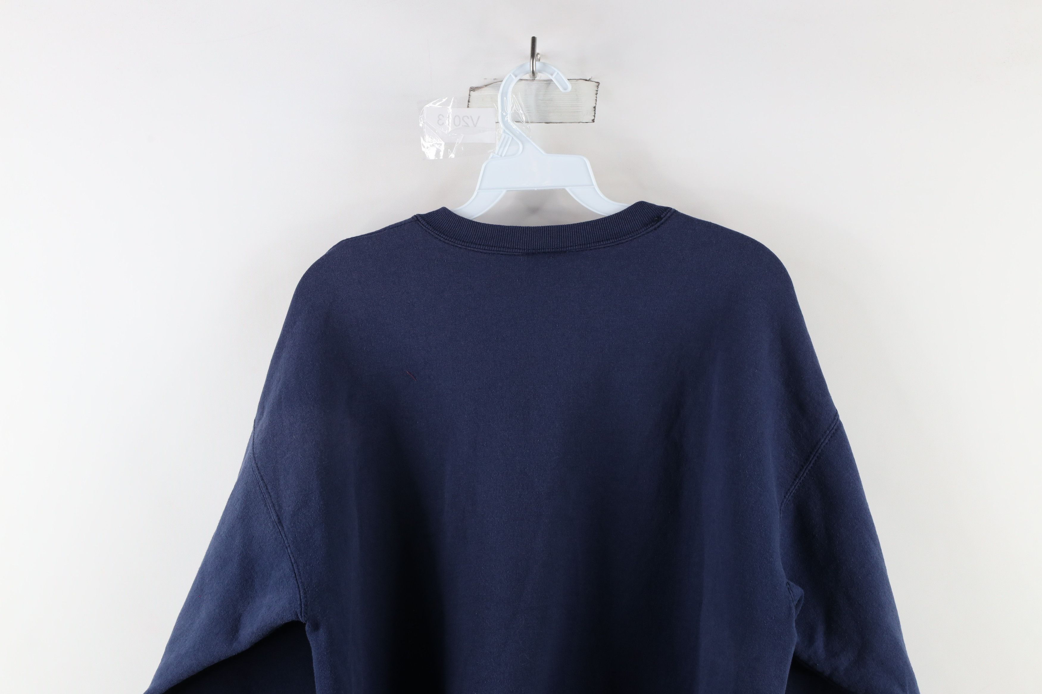 Champion × Vintage Vintage 90s Champion Spell Out Crewneck Sweatshirt Blue Size US L / EU 52-54 / 3 - 10 Thumbnail