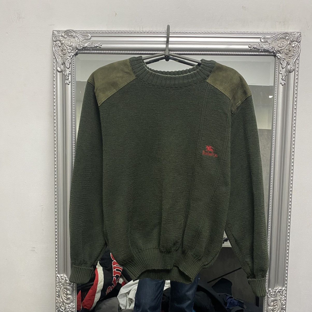 Burberry Vintage Burberry Sweater knit Size US L / EU 52-54 / 3 - 1 Thumbnail
