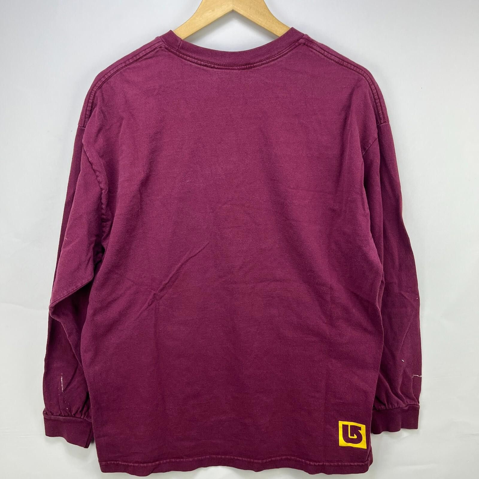 Burton Vintage Y2K Burton Snowboard Skateboard Long Sleeve Shirt XL Size US XL / EU 56 / 4 - 6 Thumbnail
