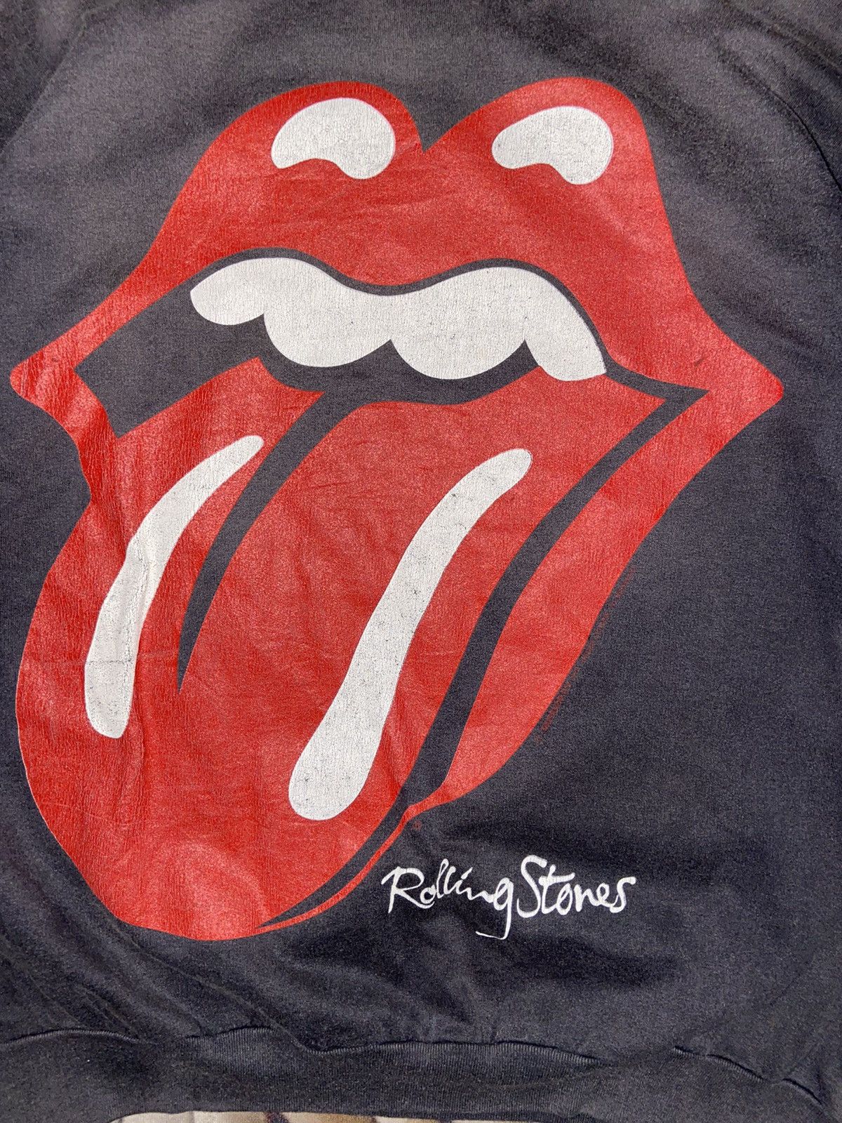 Band Tees × Vintage VINTAGE SWEATSHIRT THE ROLLING STONES Size US L / EU 52-54 / 3 - 4 Thumbnail