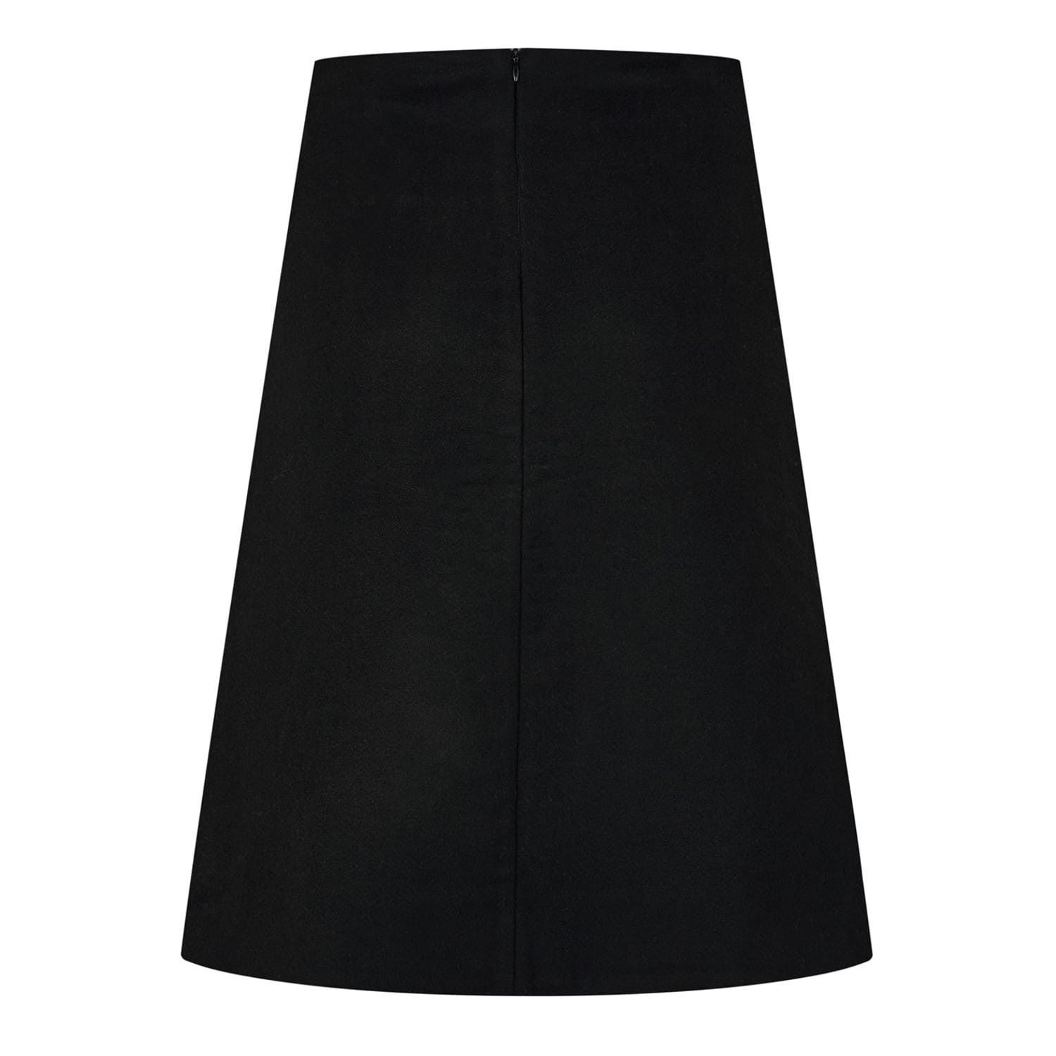 Bottega Veneta Bottega Veneta Bv Skirt in Black Size 40" / US 18 - 2 Thumbnail