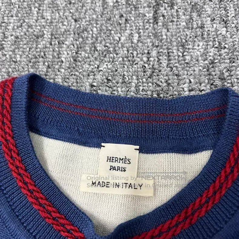 Hermes Hermes Pig Nose Cashmere Silk Short Sleeve Knit Top Size XXS / US 00 / IT 34 - 5 Thumbnail
