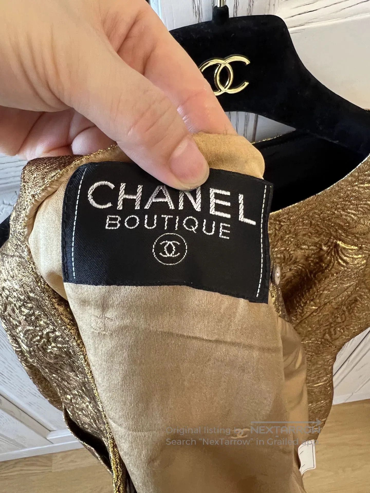 Chanel Chanel Vintage Nishijin Weave Suit. Size XS / US 0-2 / IT 36-38 - 6 Thumbnail
