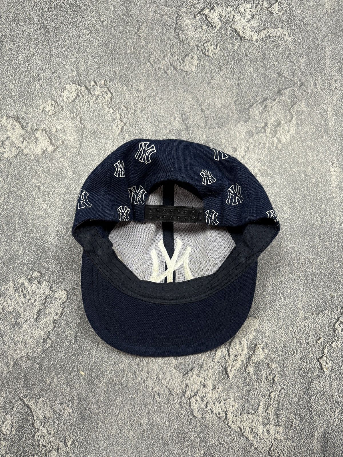 New Era New Era New York Yankees Monogram Cap Black Size ONE SIZE - 6 Thumbnail