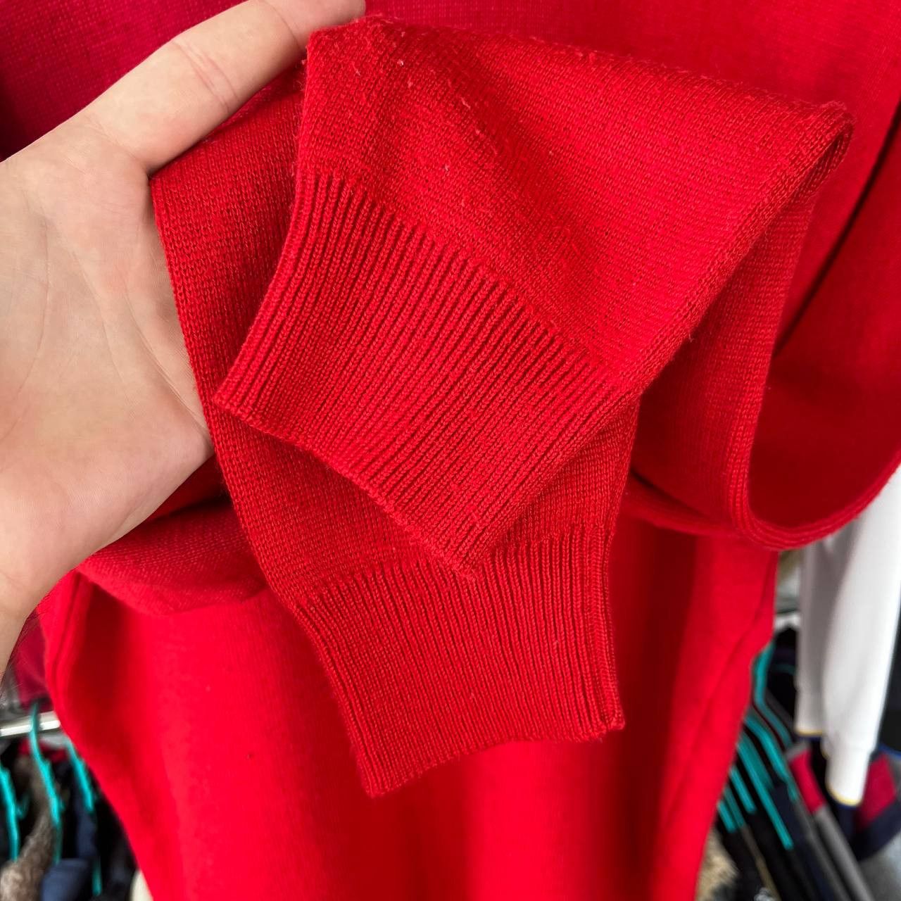 Lacoste Lacoste Sport Red Wool Sweater Jumper Pullover Size 6 Size US XL / EU 56 / 4 - 6 Thumbnail