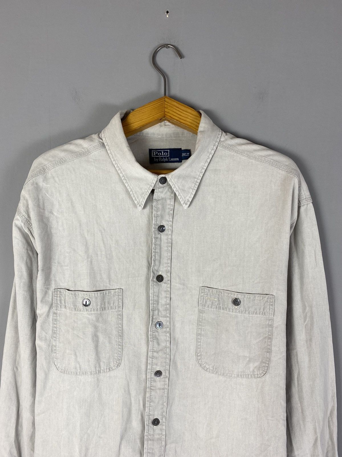 Polo Ralph Lauren Vintage 90s polo Ralph Lauren shirt Size US XXL / EU 58 / 5 - 2 Thumbnail
