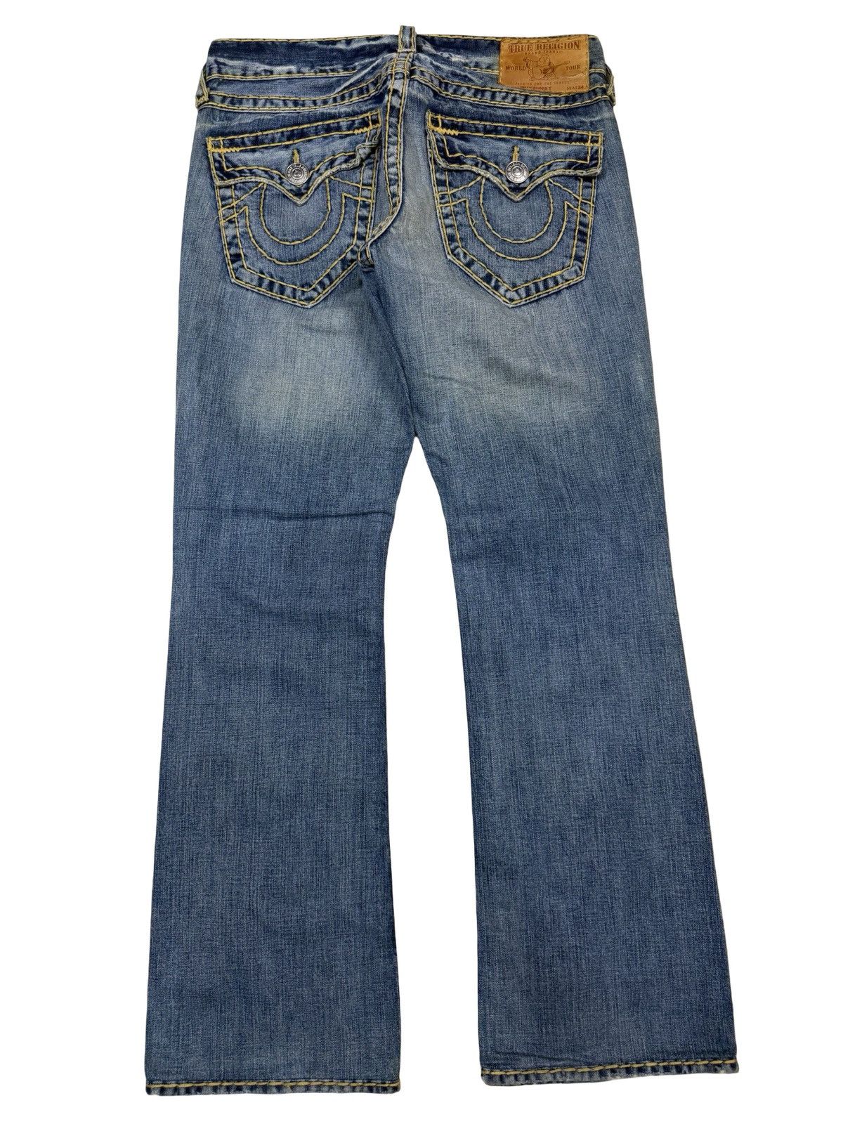 True Religion True religion Billy Super T yellow thread Size US 30 / EU 46 - 14 Thumbnail