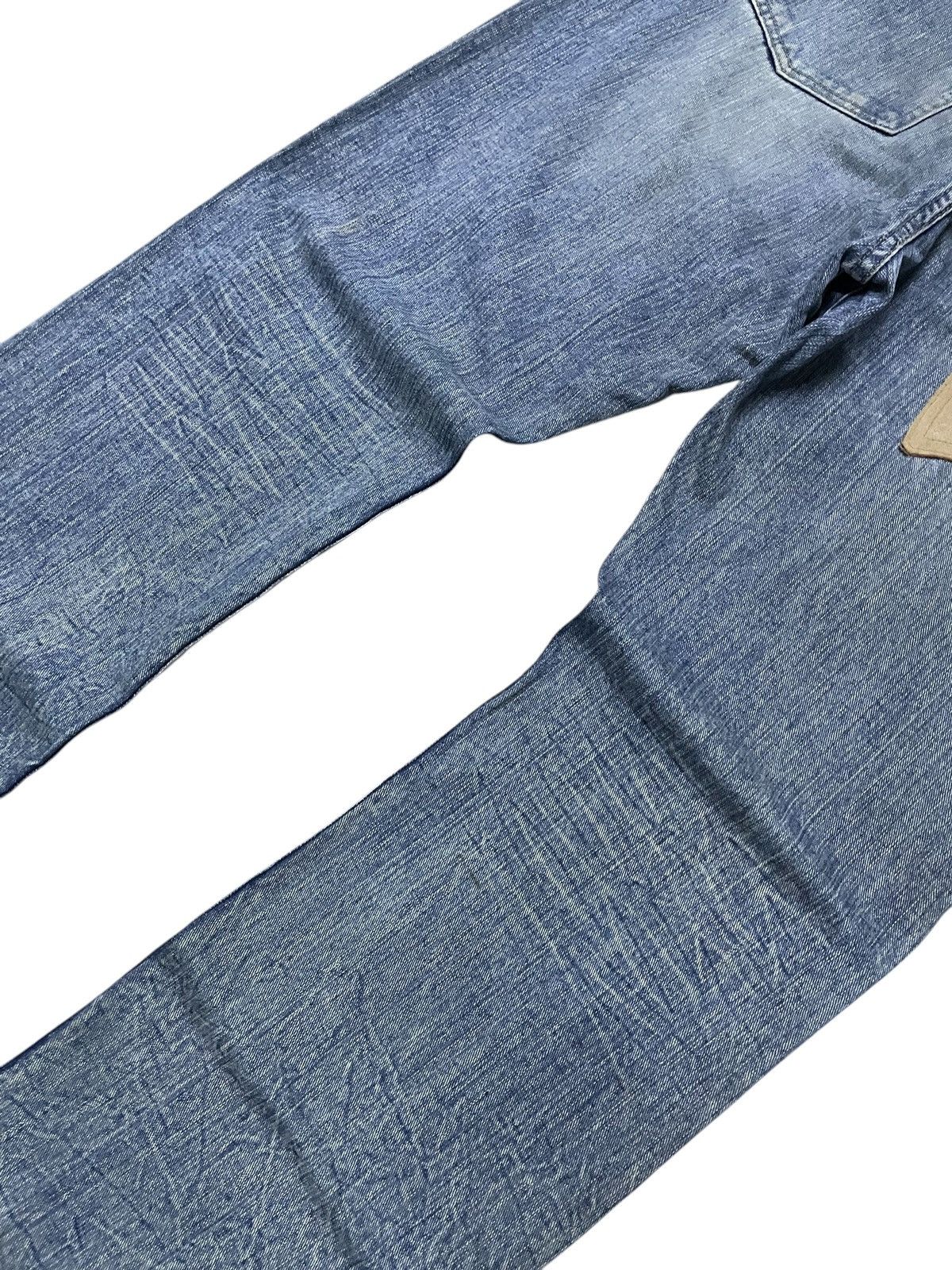 5351 POUR LES HOMMES × Japanese Brand × Tornado Mart Edge Rupert G land Asymmetrical Leather Pocket Rivets Jeans Size US 32 / EU 48 - 17 Thumbnail