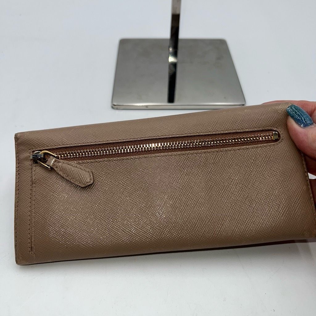 Prada Prada Bow Wallet in Saffiano Leather Size ONE SIZE - 4 Thumbnail