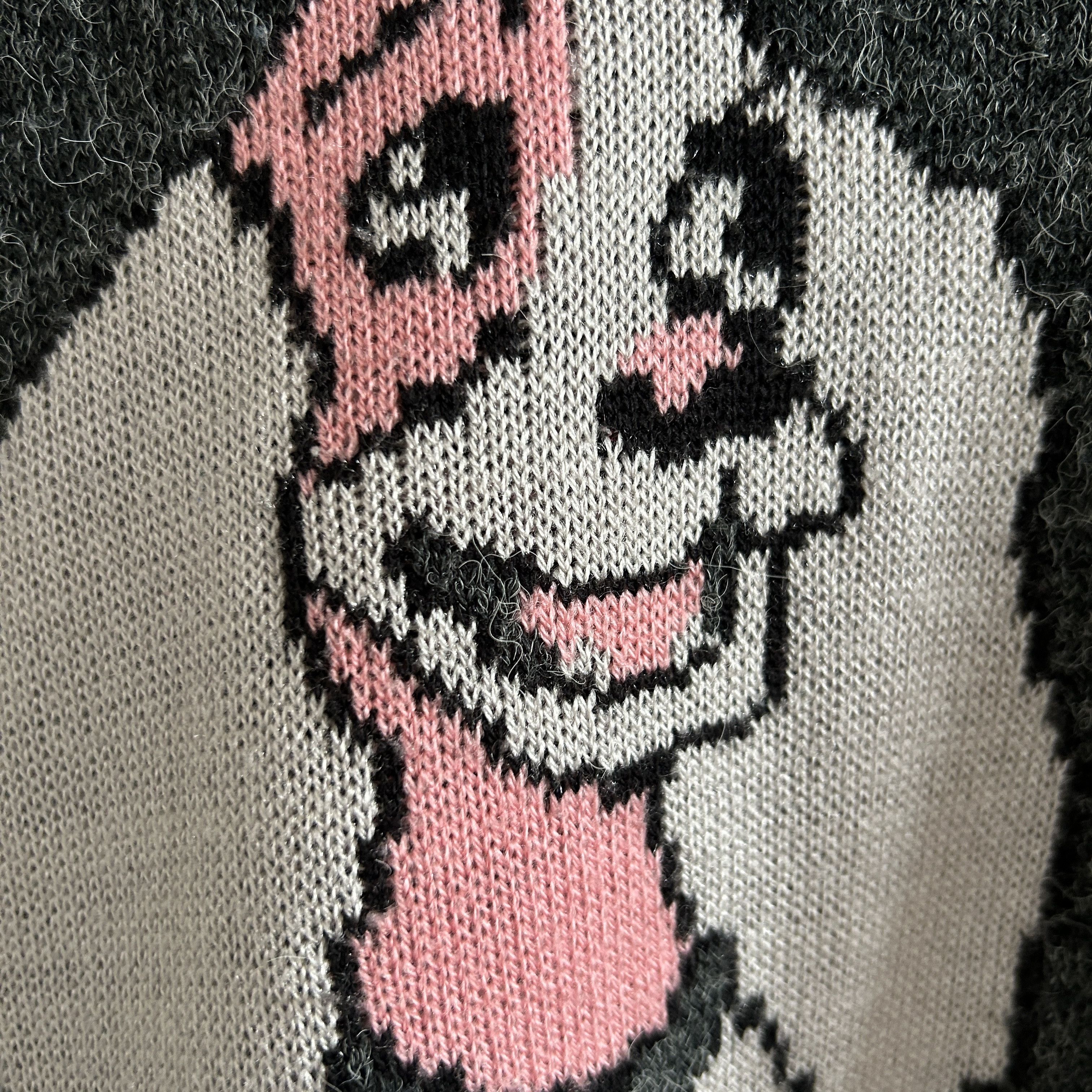 Vintage Vintage 90s Disney Lady & the Tramp Mohair Sweater Size L / US 10 / IT 46 - 12 Thumbnail