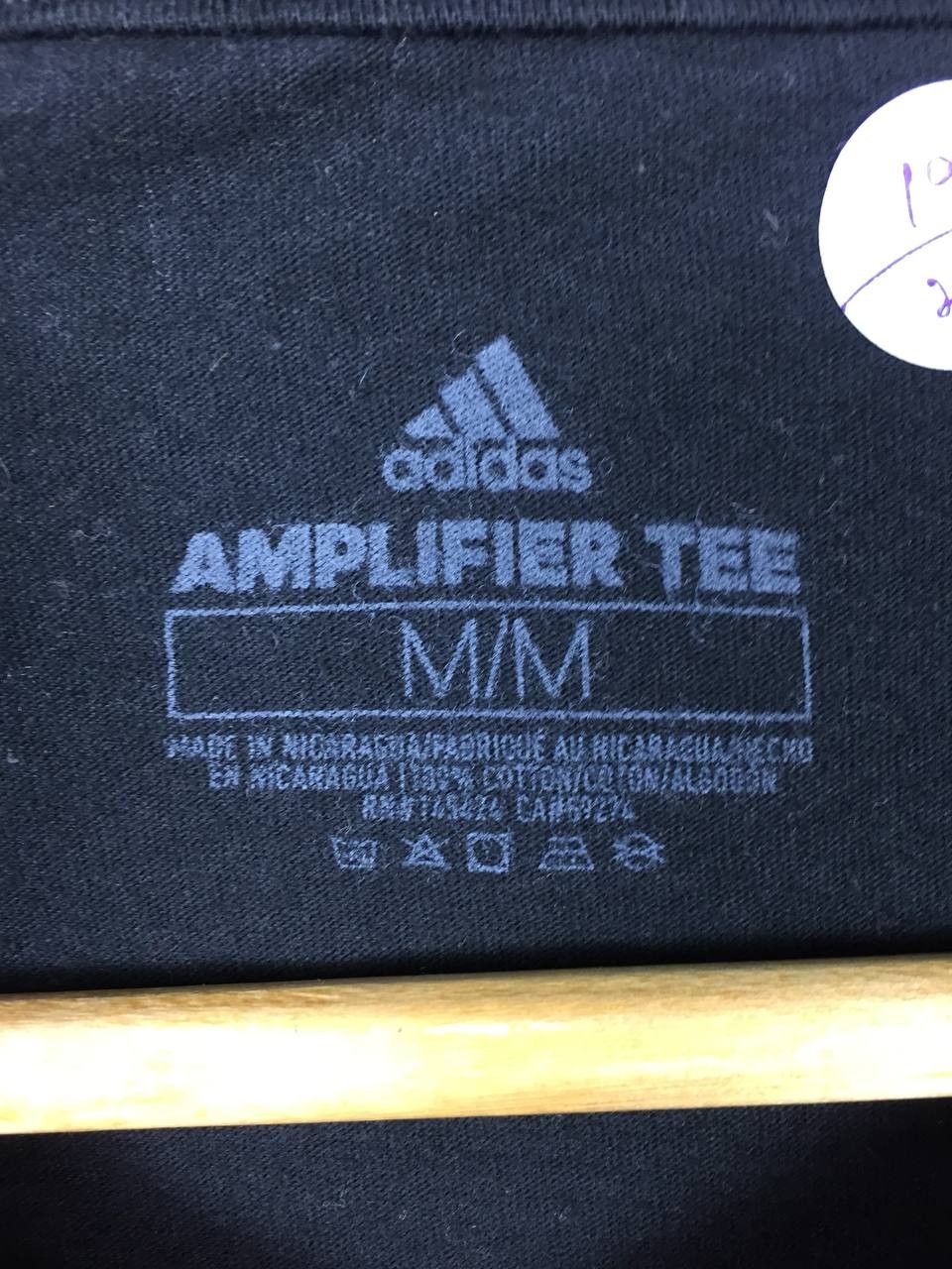 Adidas × Vintage Adidas Amplifier Big Logo Spell Out Tee Size M / US 6-8 / IT 42-44 - 8 Thumbnail