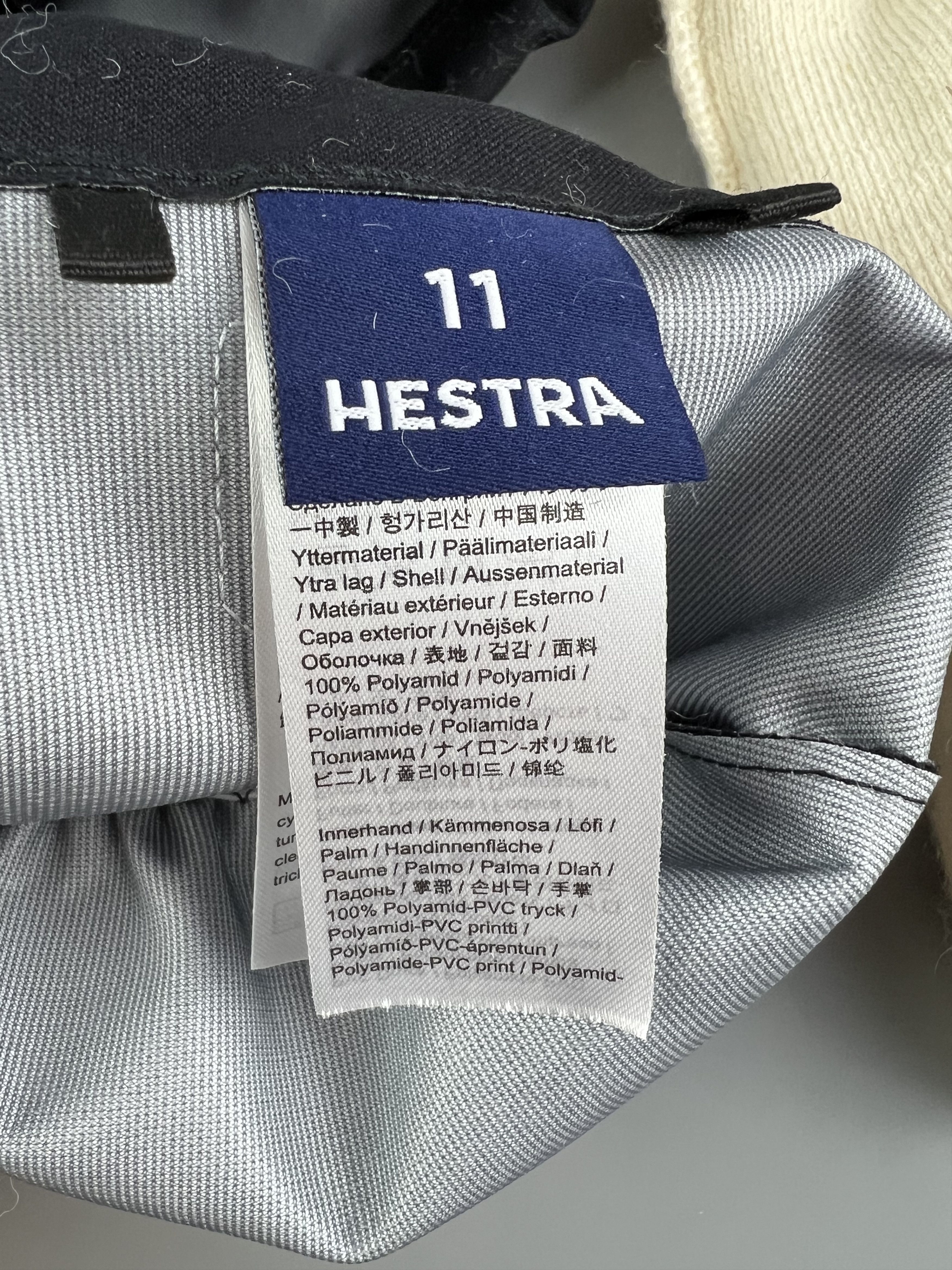 Hestra Hestra Gloves 11 Ski and Snowboard Mittens Black Nylon/Wool Size ONE SIZE - 4 Thumbnail