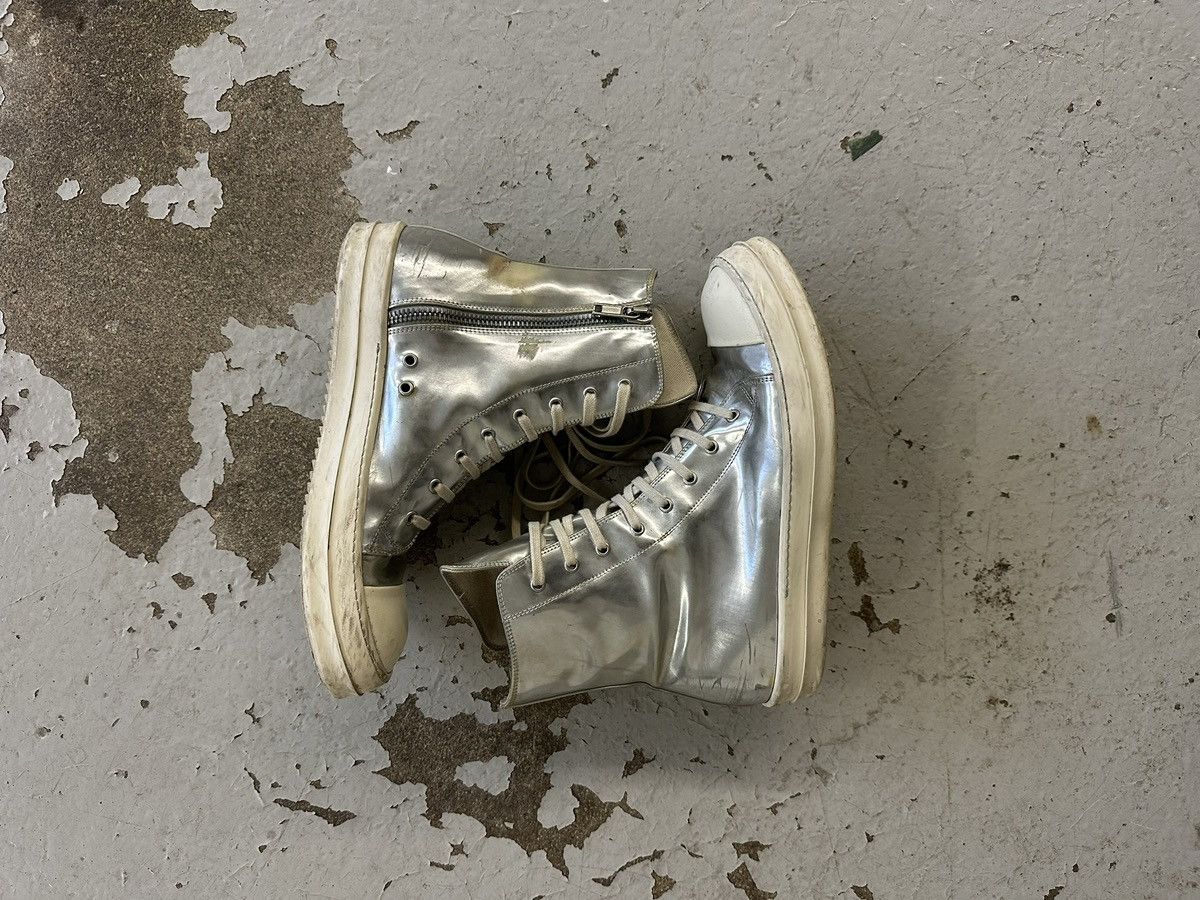 Rick Owens Rick Owens Ramons Silver Size US 10.5 / EU 43-44 - 1 Thumbnail
