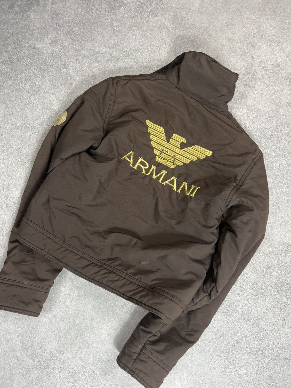 Armani Vintage Streetwear Armani Big Logo Hype Ifsixwasnine Style Size US S / EU 44-46 / 1 - 6 Thumbnail