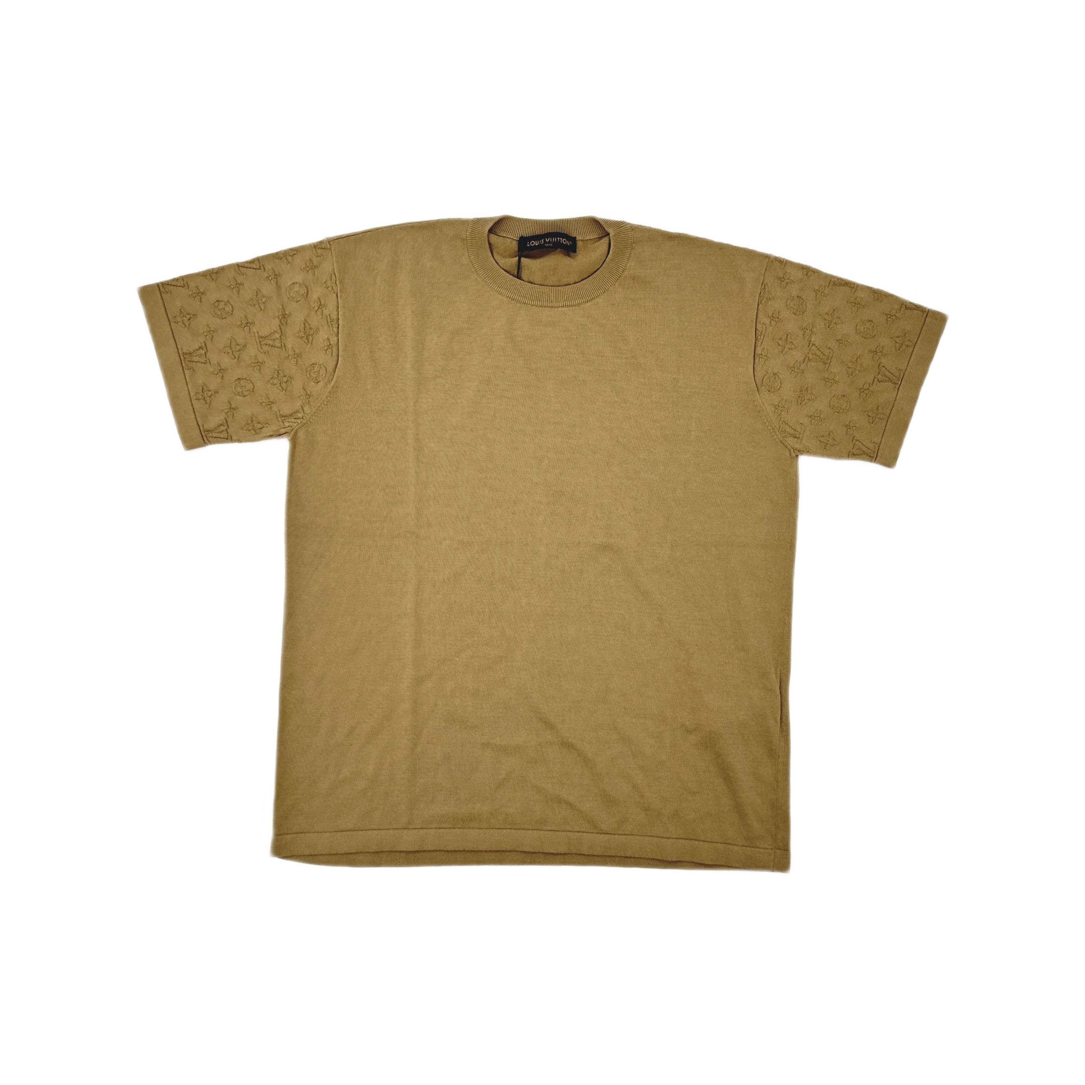 Louis Vuitton Louis Vuitton Monogram Sleeve Knit T-Shirt XL Size US XL / EU 56 / 4 - 1 Thumbnail