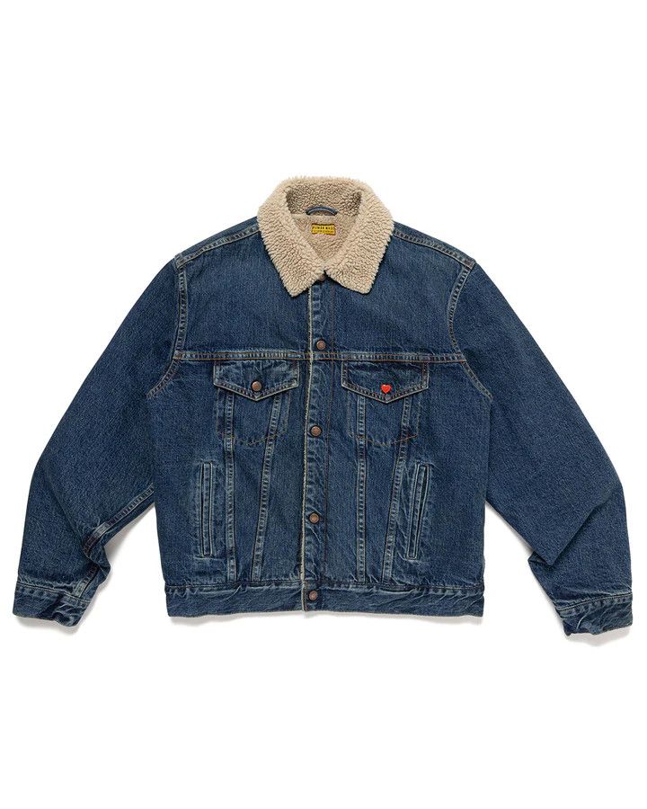 Human Made Human Made Boa Lined Denim Jacket Size US XXL / EU 58 / 5 - 1 Thumbnail