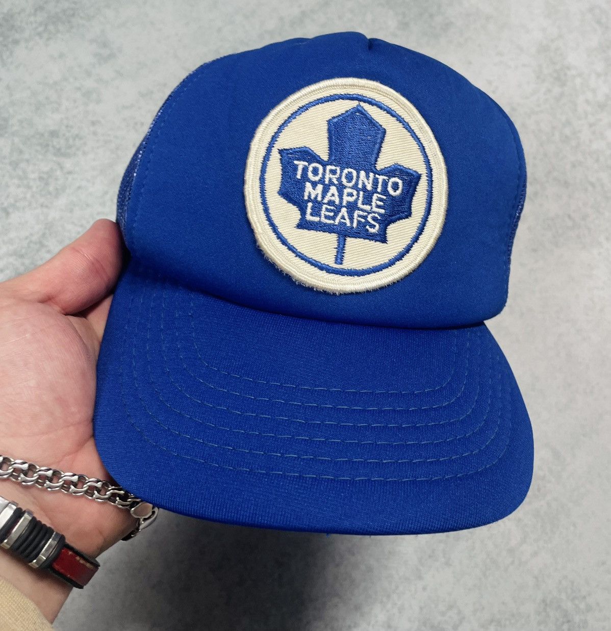 NHL Vintage 90’s Toronto Maple Leafs NHL Men’s Snapback Cap HAT Size ONE SIZE - 2 Thumbnail