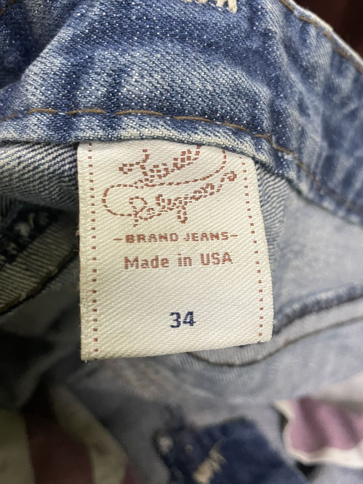 True Religion Vintage True Religion Flair cut Jeans Size US 36 / EU 52 - 8 Thumbnail