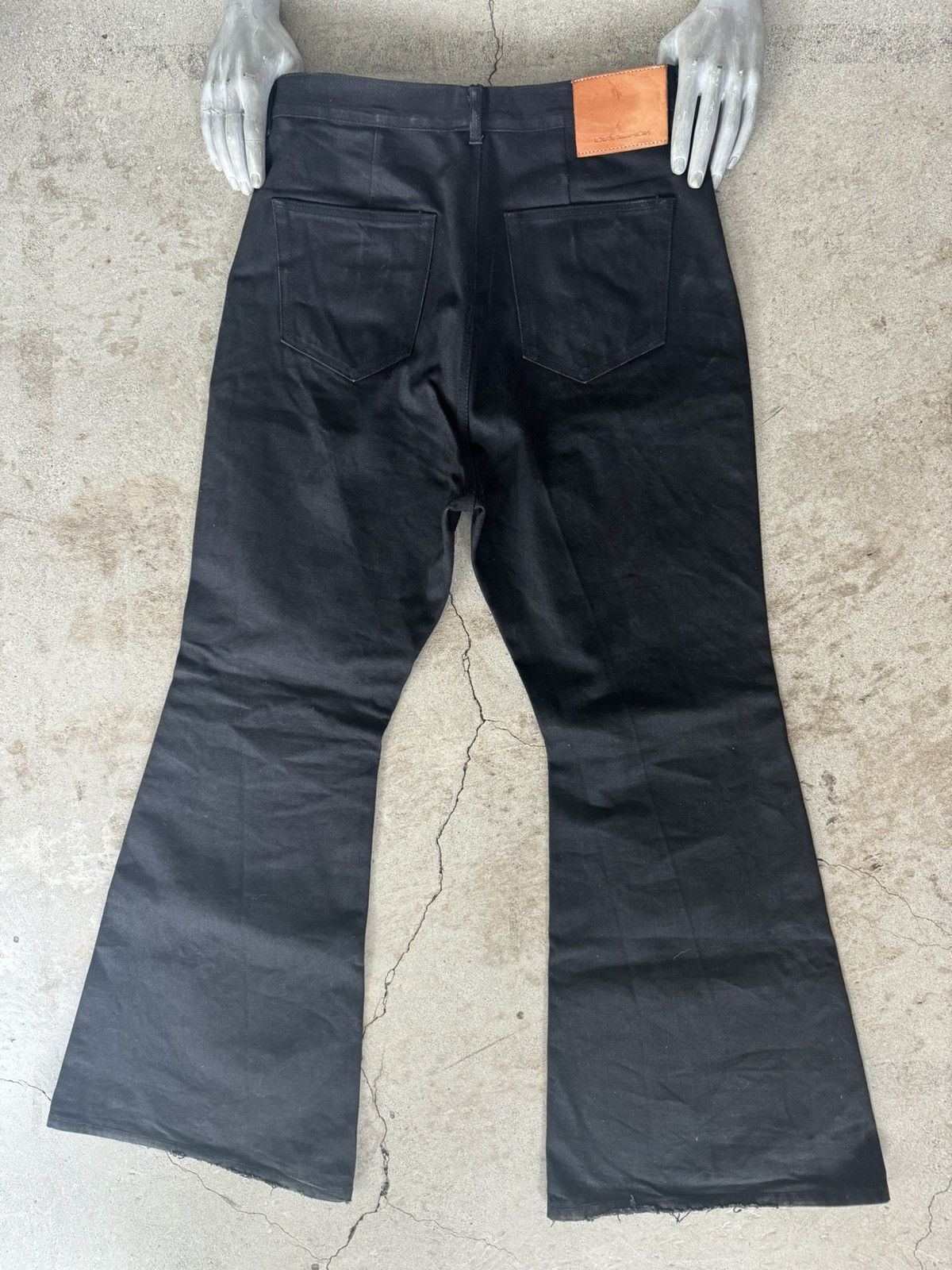 Rick Owens RICK OWENS BOLANS BOOTCUT JAPAN LIMITED FLARED JEANS PANTS Size US 34 / EU 50 - 2 Thumbnail