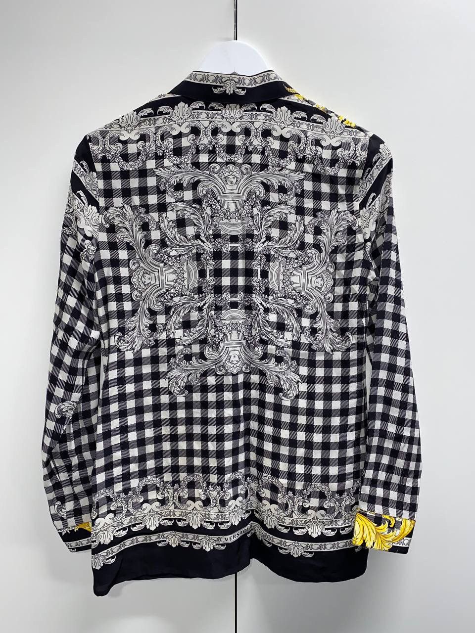 Versace Versace Medusa Gold Chain Silk Shirt Size US S / EU 44-46 / 1 - 2 Thumbnail