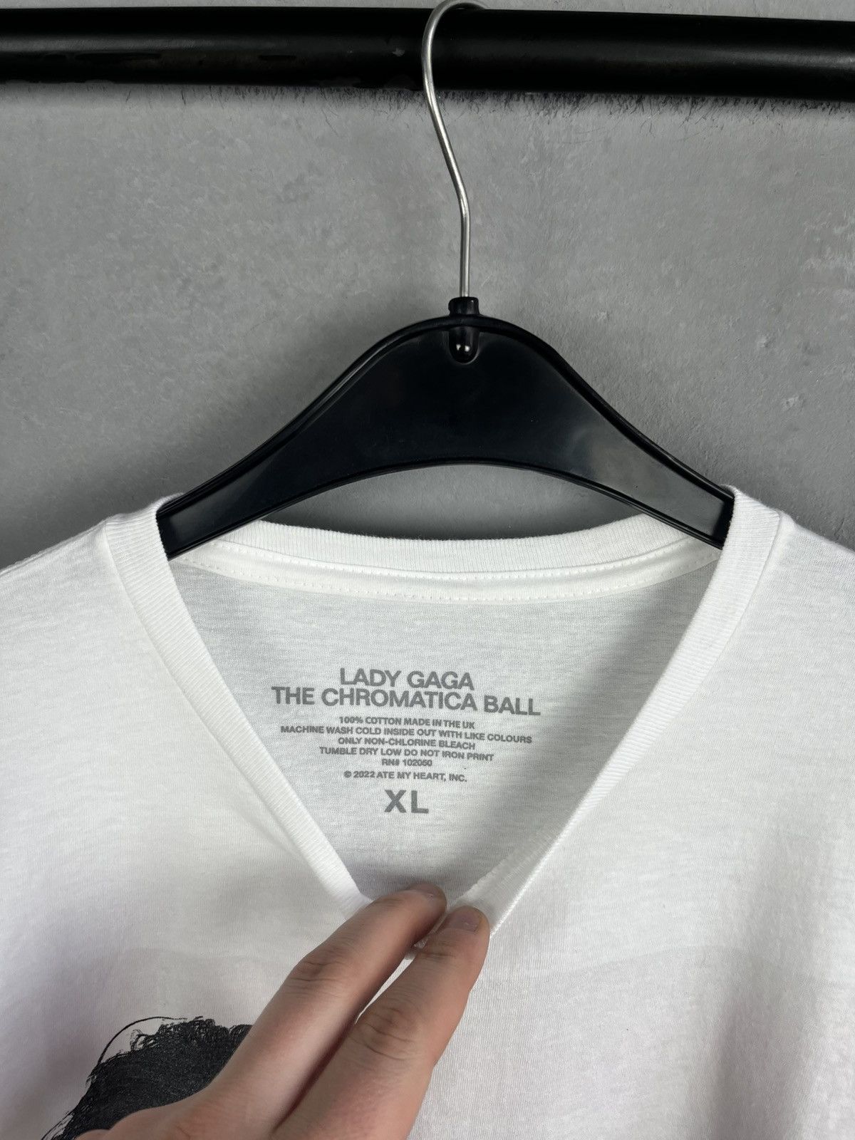 Band Tees × Designer Lady Gaga The Chromatica Ball Tour Tee Big Logo Face Size US XL / EU 56 / 4 - 10 Thumbnail