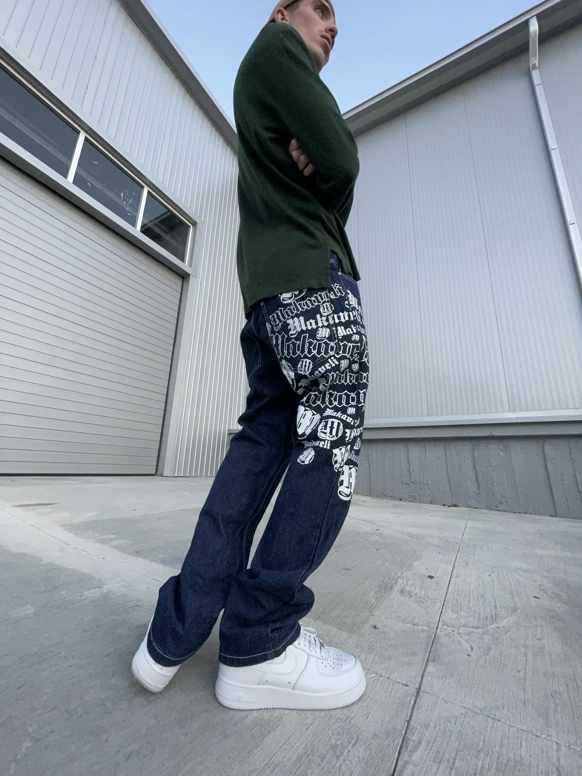 Makaveli × Vintage Vintage Makaveli jeans rap hip hop baggy jeans Size US 34 / EU 50 - 14 Thumbnail