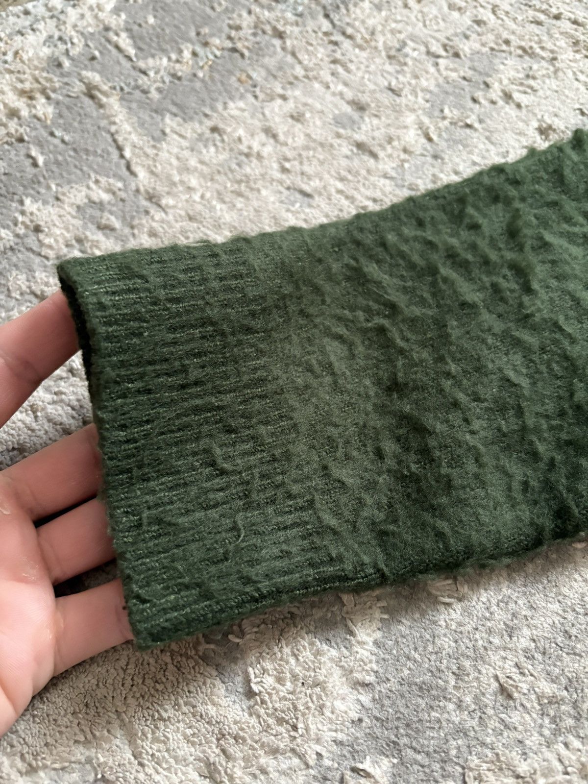 Other ART-E-FICAL Moss Green Mohair Sweater Size US L / EU 52-54 / 3 - 5 Thumbnail